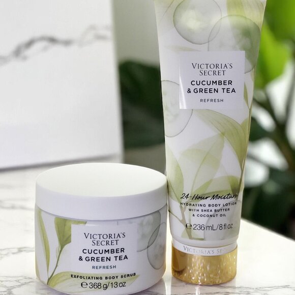 🆕Victoria’s Secret Cucumber & Green Tea Bundle/Lot - Picture 1 of 5